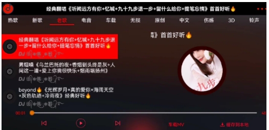 车载DJ，随心所欲畅听全网VIP资源-十一网创