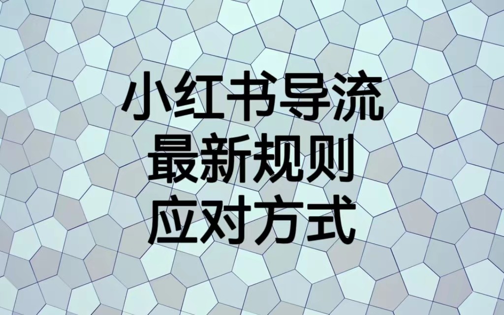 小红书导流最新规则应对方式，新规以后目前还可用的引流方式解读-十一网创