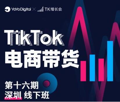 《TikTok电商带货》线下班第十六期，从0到1带货出单-十一网创