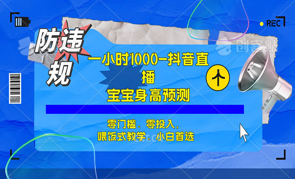 《宝宝身高预测项目》零门槛、零投入，喂饭式教学、小白首选-十一网创